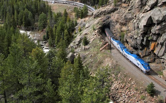 Amtrak background
