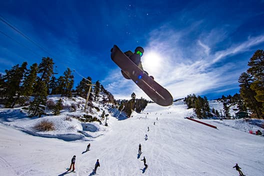 Big Bear Mountain Resort background